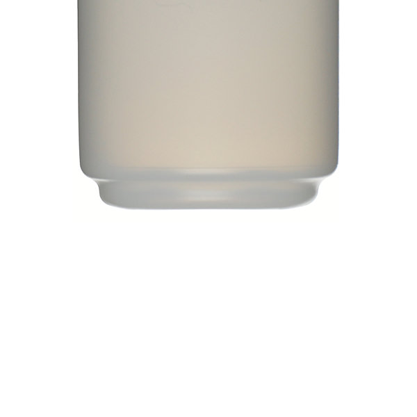 2OZ NATURAL PEDESTAL ROUND HDPE PLASTIC BOTTLE - 28-400-detail image