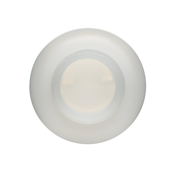 2OZ NATURAL PEDESTAL ROUND HDPE PLASTIC BOTTLE - 28-400-detail image