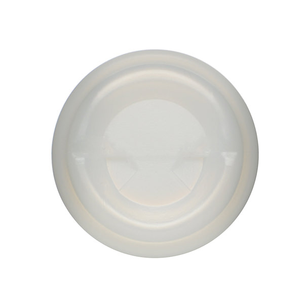 2OZ NATURAL PEDESTAL ROUND HDPE PLASTIC BOTTLE - 28-400-detail image