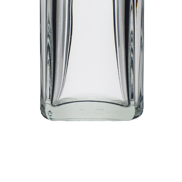 750ML FLINT GLASS DODGE CITY BAR TOP RECTANGULAR - 21.5MM NECK-detail image