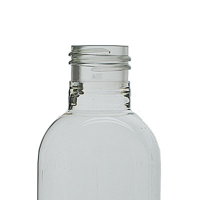8OZ CLEAR COSMO / JEFFERSON PET BOTTLE - 24-415 NECK FINISH-detail image