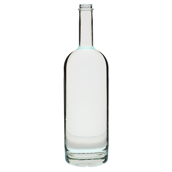 1.75LITER FLINT ARIZONA SPIRITS SCREW NECK ROUND GLASS WITH 33-400 NECK FINISH-detail image