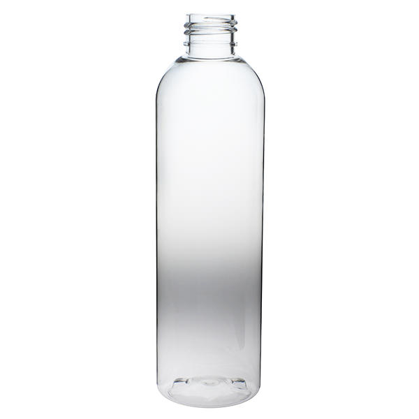 8OZ CLEAR PET JEFFERSON BULLET ROUND  WITH 24-410 NECK FINISH-detail image