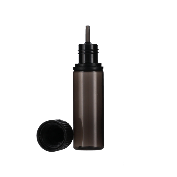 15ML TRANSLUCENT BLACK PET UNICORN BOTTLE WITH BLACK CR TAMPER EVIDENT BREAK-OFF BAND CLOSURE-detail image
