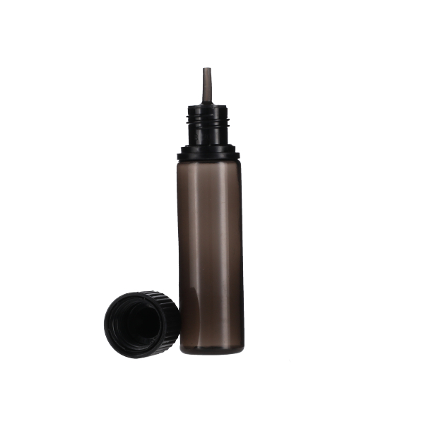 20ML TRANSLUCENT BLACK PET UNICORN BOTTLE WITH BLACK TAMPER EVIDENT BREAK-OFF BAND CLOSURE-detail image