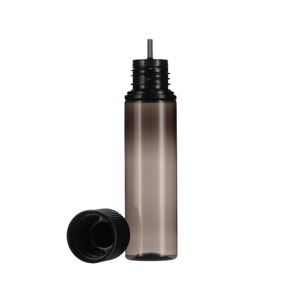 60ML TRANSLUCENT BLACK PET UNICORN BOTTLE WITH BLACK CR TAMPER EVIDENT BREAK-OFF BAND CLOSURE-detail image