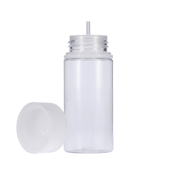100ML CLEAR PET UNICORN BOTTLE WITH NATURAL CR TAMPER EVIDENT BREAK-OFF BAND CLOSURE-detail image