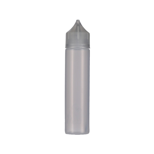 60ML NATURAL LDPE UNICORN BOTTLE WITH NATURAL CR CLOSURE