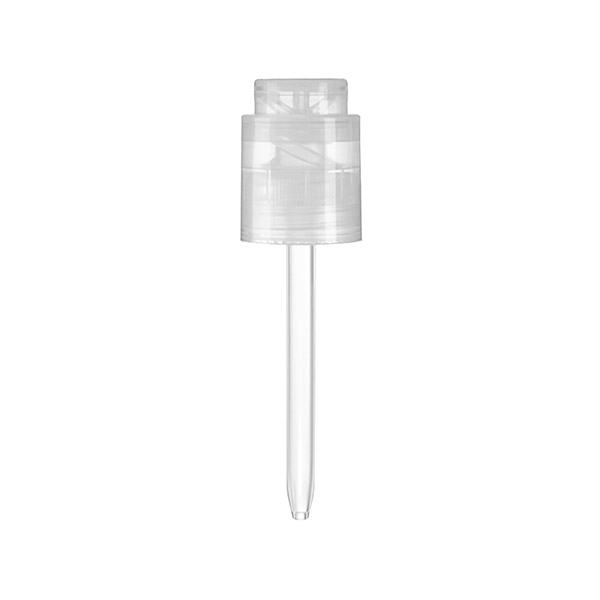 20-410 NATURAL PP BUTTON DRAW DROPPER ASSEMBLY 6.5MM X 73MM PIPETTE 1.5MM ORIFICE 0.2CC OUTPUT