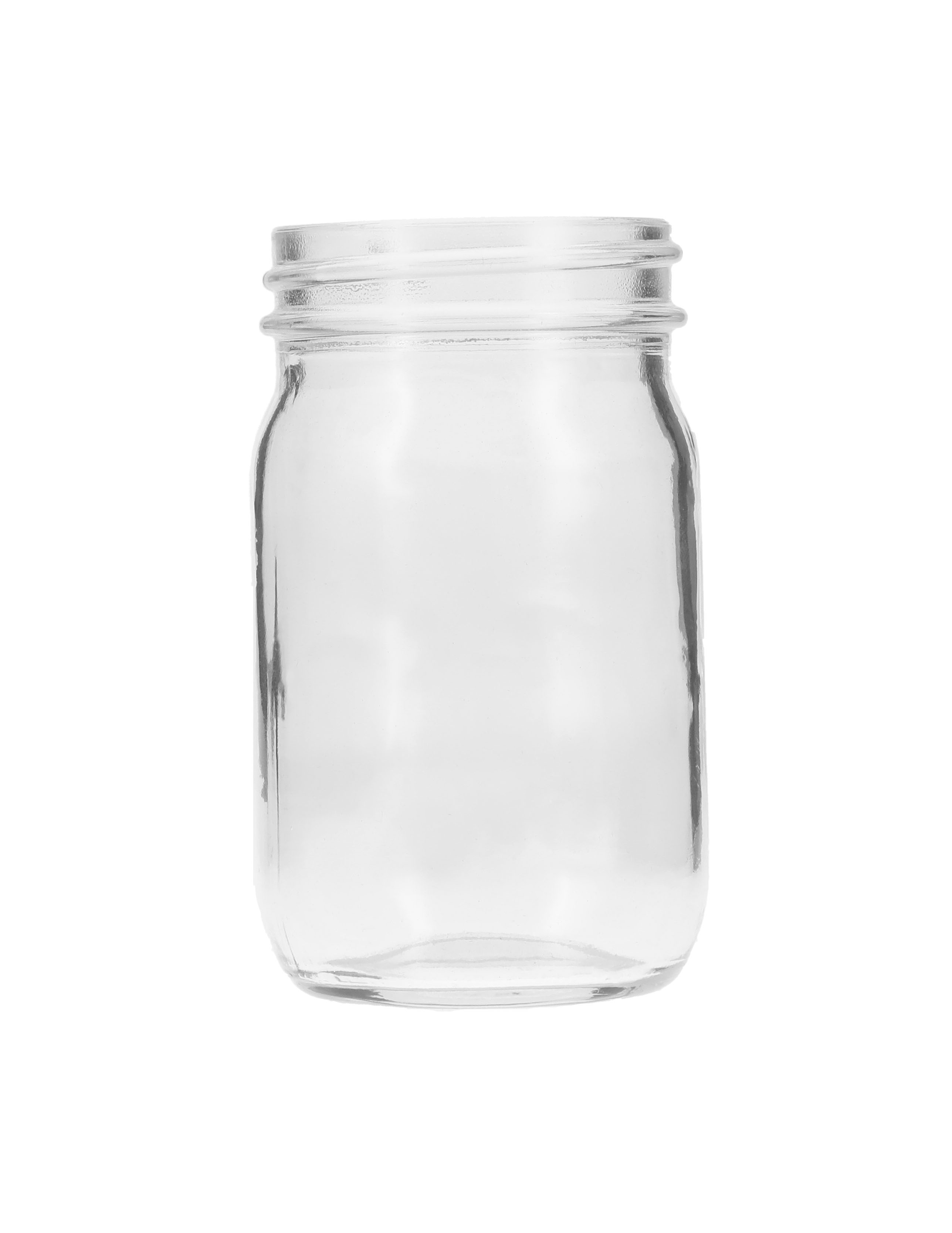 4OZ FLINT GLASS ECONOMY ROUND  - 48-405 NECK FINISH