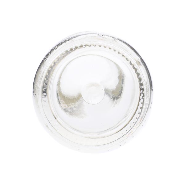 375ML FLINT GLASS VODKA BOTTLE LABEL INDENT ROUND - 28-350 NECK-detail image