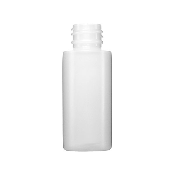 1OZ NATURAL HDPE TALL  CYLINDER ROUND WITH 20-410 NECK FINISH