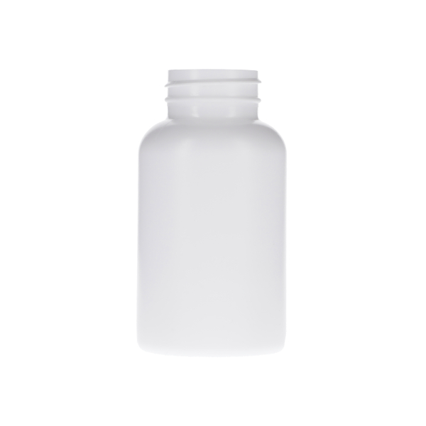 200CC WHITE HDPE PACKER BOTTLE ROUND - 38-400 NECK-detail image
