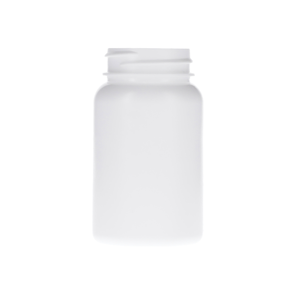 100CC WHITE HDPE HEAVY GRAM PACKER BOTTLE ROUND - 38-400 NECK-detail image