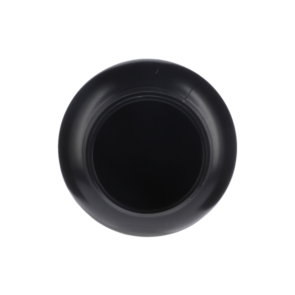 300CC BLACK HDPE PACKER BOTTLE ROUND - 45-400 NECK-detail image