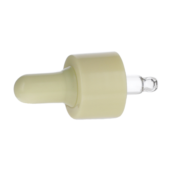 5ML YELLOW SPRAY GLASS 20-410 YELLOW SILICON BULB PP COLLAR 36MM X 7MM GLASS PIPETTE 2MM ORIFICE-detail image