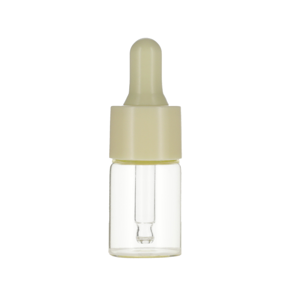 10ML YELLOW SPRAY GLASS 20-410 YELLOW SILICON BULB PP COLLAR 48MM X 7MM GLASS PIPETTE 2MM ORIFICE-detail image