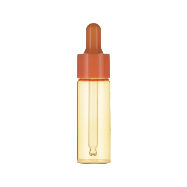 20ML ORANGE SPRAY GLASS BOTTLE WITH 20-410 ORANGE SILICON BULB PP COLLAR 75MM X 7MM GLASS PIPETTE 2MM ORIFICE-detail image