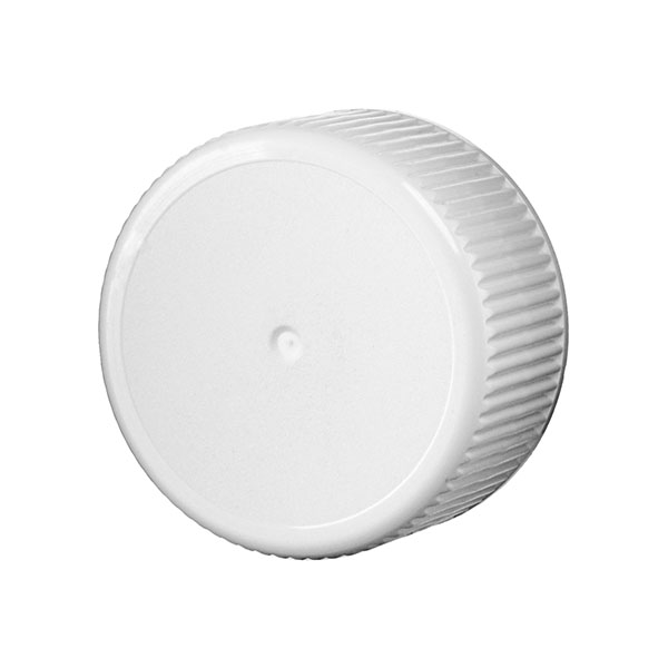 38-400 WHITE RIB SIDE / MATTE TOP PP MEDIUM AND DEEP SKIRT CAP