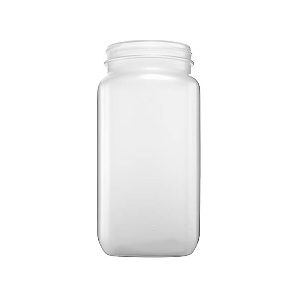26.5OZ CLEAR PP WIDE MOUTH ROUND HOT FILL COMPATIBLE WITH 70MM NECK DIAMETER