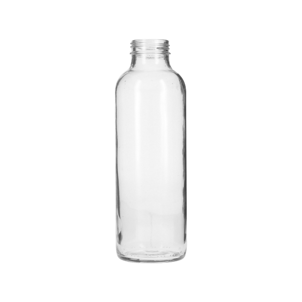 16OZ FLINT GLASS BEVERAGE BULLET ROUND - 38-1768 NECK-detail image