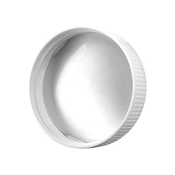 70-450 WHITE PP RIB SIDE MEDIUM SKIRT CLOSURE WITH TRI-TAB HS LINER-detail image