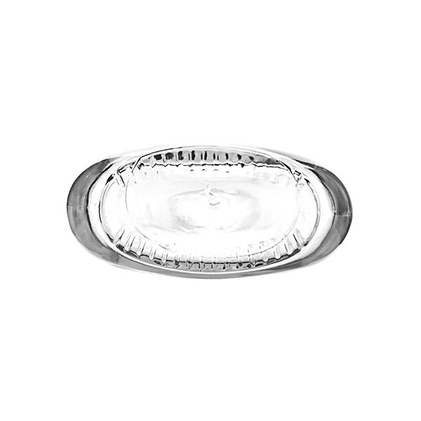 100ML FLINT GLASS OVAL WITH 22-400 NECK FINISH-detail image
