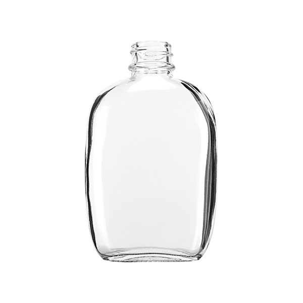 100ML FLINT GLASS OVAL WITH 22-400 NECK FINISH