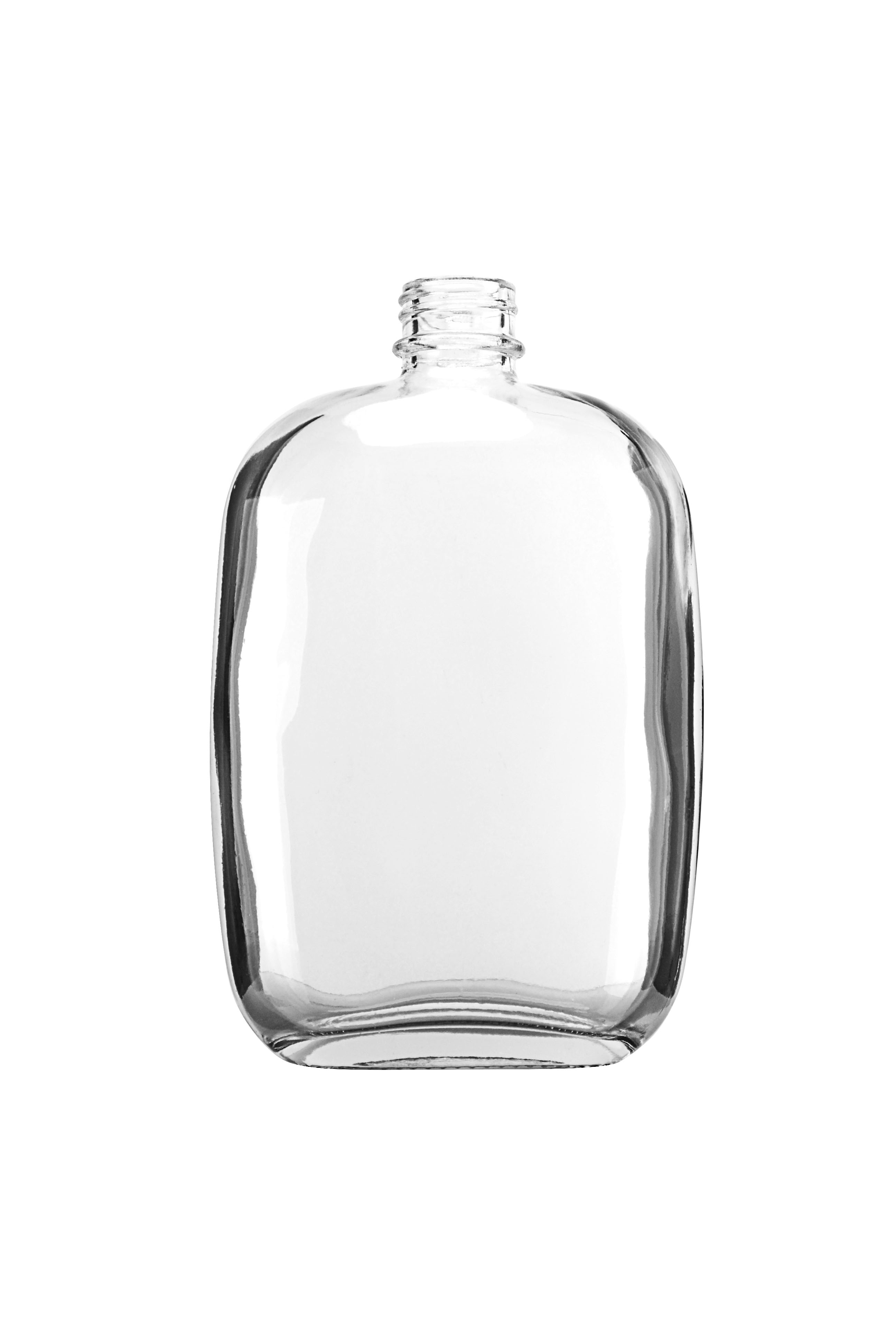 250ML FLINT GLASS OVAL WITH 22-400 NECK FINISH