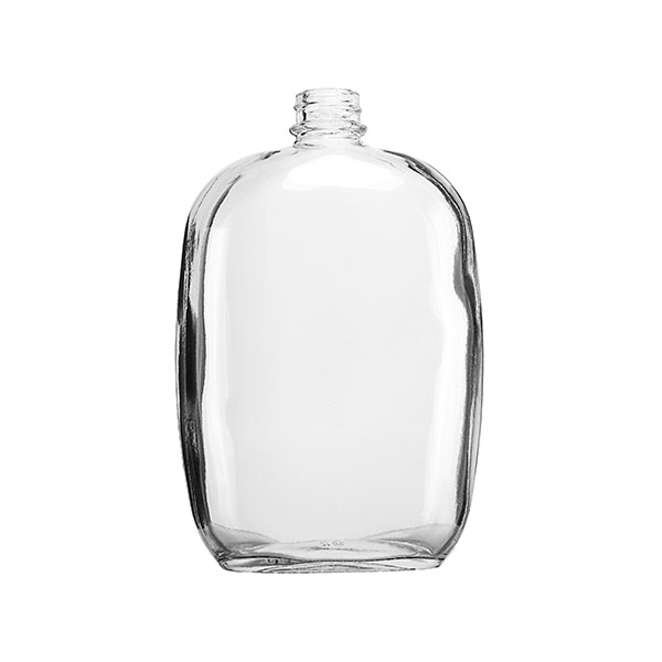 350ML FLINT GLASS OVAL WITH 22-400 NECK FINISH