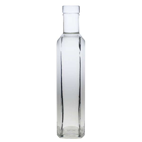 750ML FLINT GLASS KANSAS CITY BAR TOP OBLONG WITH 21.5MM NECK DIAMETER-detail image