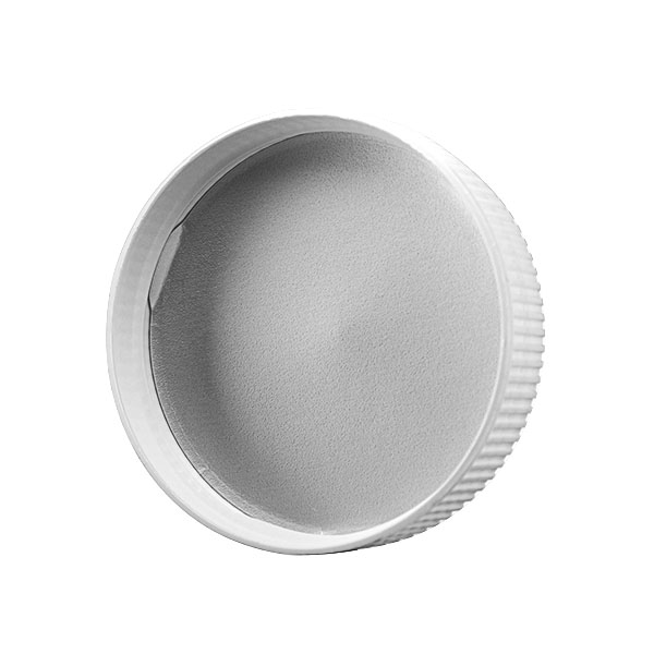 70MM WHITE RIB SIDE / MATTE TOP PP CLOSURE WITH  HS LINER-detail image
