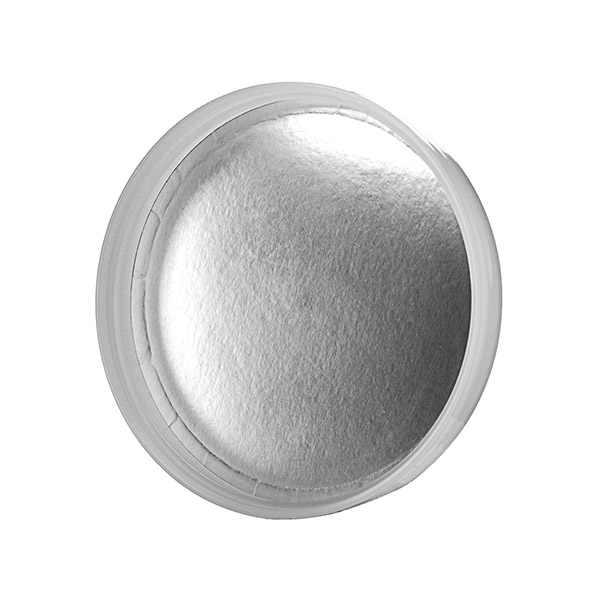 89-400 NATURAL SMOOTH SIDE/SMOOTH TOP PP INSIDE TOP GATE SCREW CAP WITH HS-035 UNPRINTED LINER-detail image