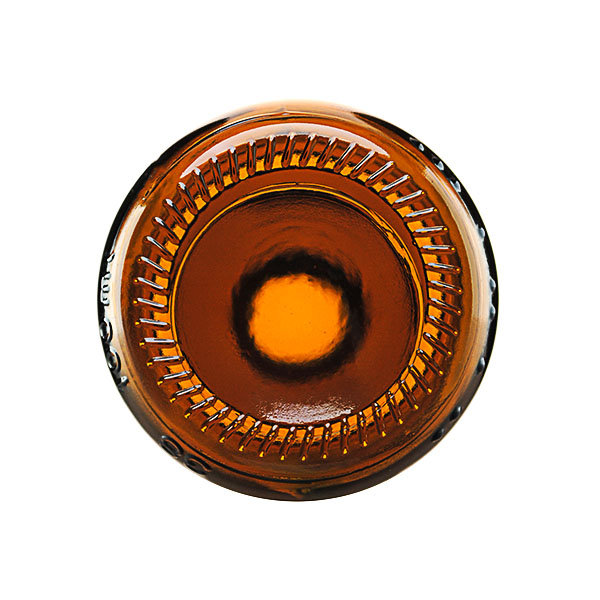100ML AMBER GLASS  ROUND - 28MM NECK-detail image