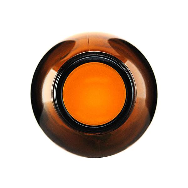 100ML AMBER GLASS  ROUND - 28MM NECK-detail image