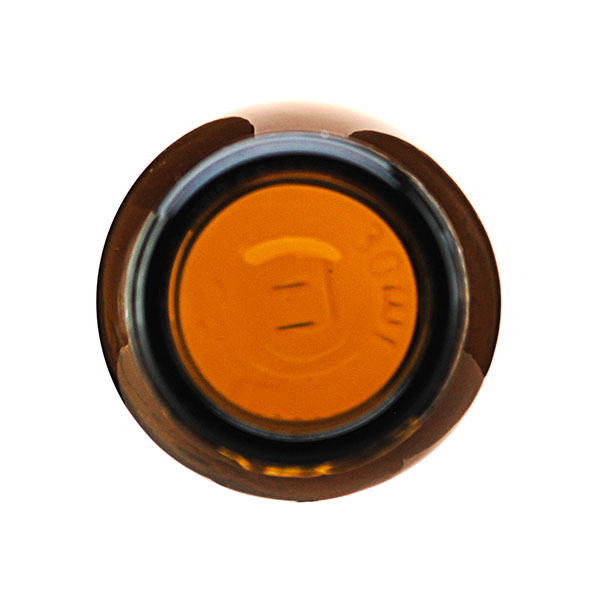 30ML AMBER GLASS SYRUP ROUND - PP28S NECK-detail image