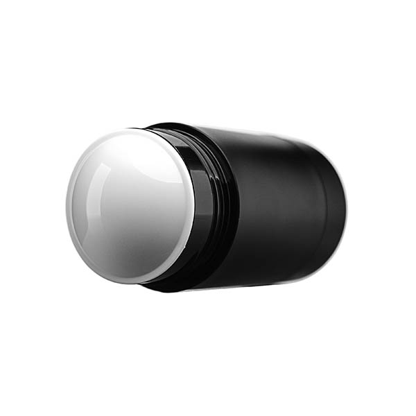 75ML BLACK PP MATTE FINISH MONO MATERIAL DEO STICK WITH SPINDLE INNER AND OUTER CAP-detail image