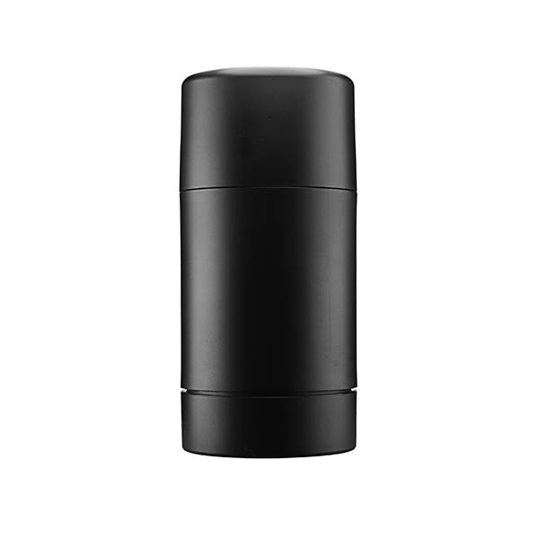 N1012932 : 75ML BLACK PP MATTE FINISH MONO MATERIAL DEO STICK WITH SPINDLE INNER AND OUTER CAP