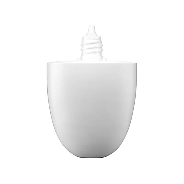 50ML WHITE PE TOTTLE BOTTLE PP CAP WITH WHITE PE 1.85MM ORIFICE REDUCER-detail image