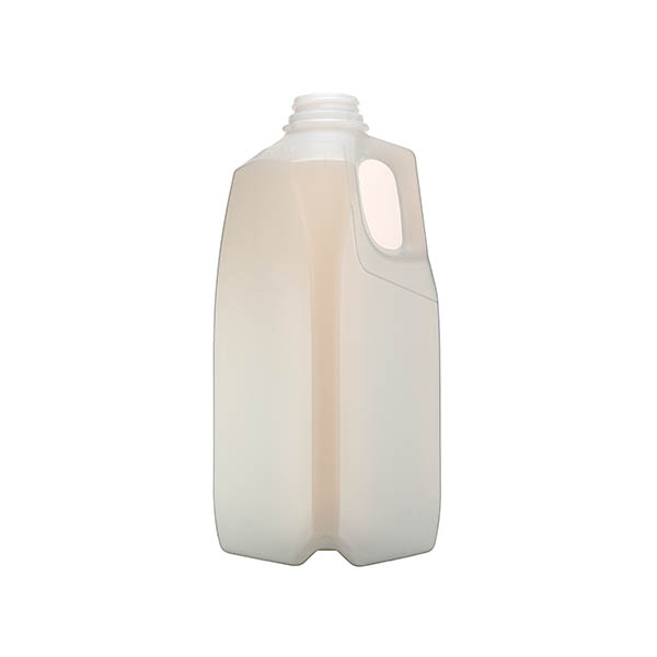 64OZ NATURAL HDPE DAIRY SQUARE 38-400