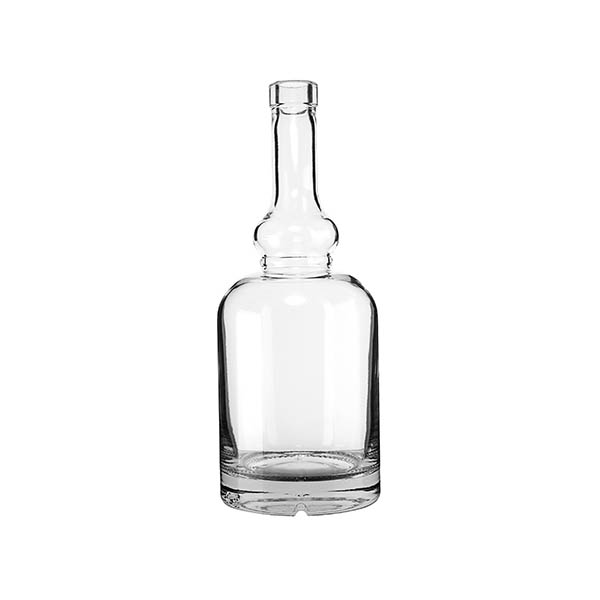 28020293 : 750ML FLINT GLASS BARDSTOWN BAR TOP ROUND WITH 18.5MM NECK DIAMETER