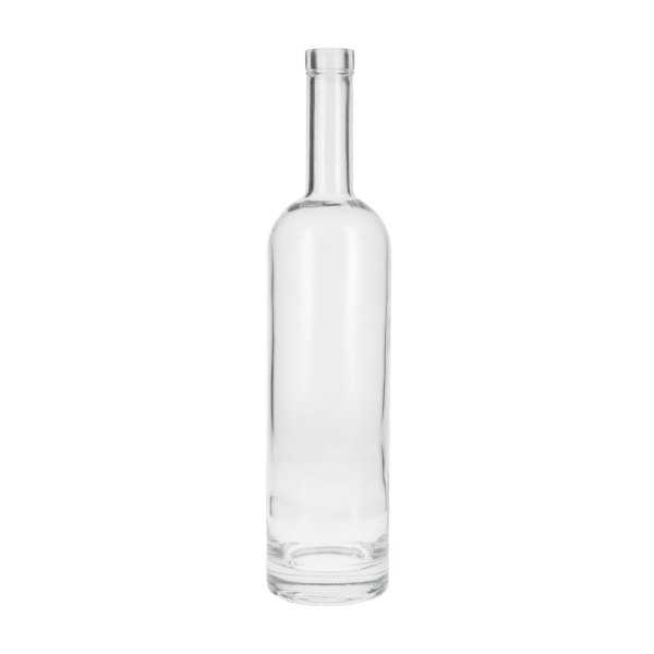 N1012911 : 750ML SUPER FLINT GLASS MESA SPIRITS BAR TOP ROUND WITH 18.5MM NECK