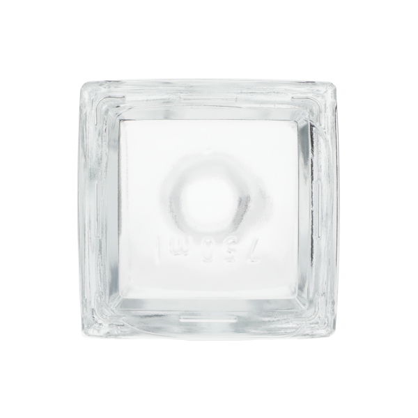 750ML SUPER FLINT GLASS SQUARE SPIRITS BAR TOP ROUND WITH 21.2MM NECK-detail image