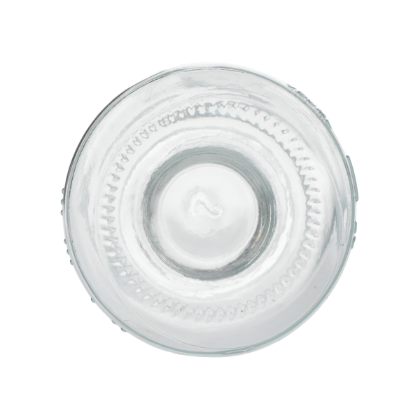 750ML FLINT GLASS ALLURE SPIRITS BOTTLE ROUND WITH 28MM ROPP-detail image