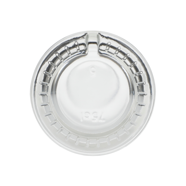 750ML SUPER FLINT GLASS TENNESSEE SPIRITS BAR TOP ROUND WITH 18.5MM NECK-detail image