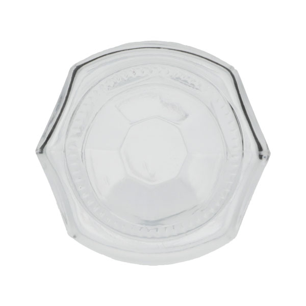 1500ML SUPER FLINT GLASS MEDALLION LABEL PANEL BAR TOP HEXAGON WITH 22.1MM NECK-detail image