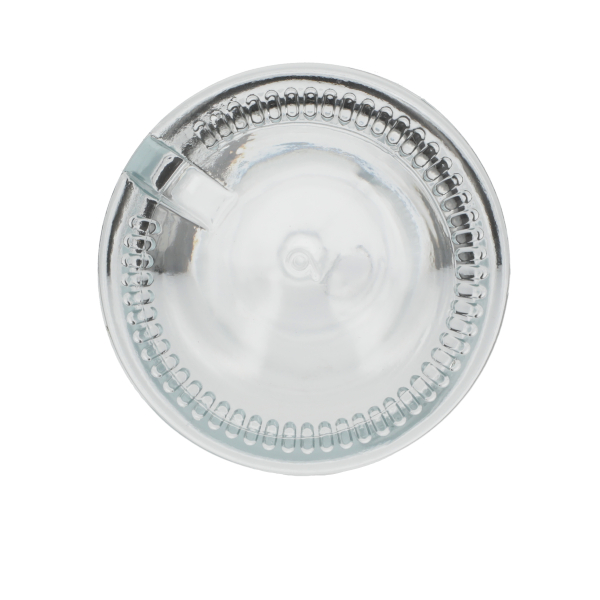 700ML SUPER FLINT GLASS HEAVY FOOT MEDALLION SPIRITS BAR TOP ROUND WITH  18.5MM NECK-detail image