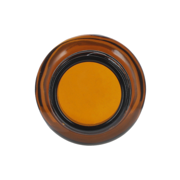 60CC AMBER WIDE MOUTH PACKER ROUND GLASS BOTTLE - 33-405 NECK-detail image