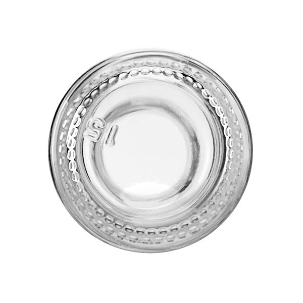1OZ FLINT GLASS BOSTON ROUND BIG BEAD WITH 20-400 NECK FINISH-detail image