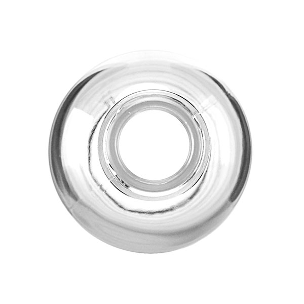 6.76OZ EXTRA FLINT GLASS OSLO SPIRITS BOTTLE - 28-400 NECK-detail image